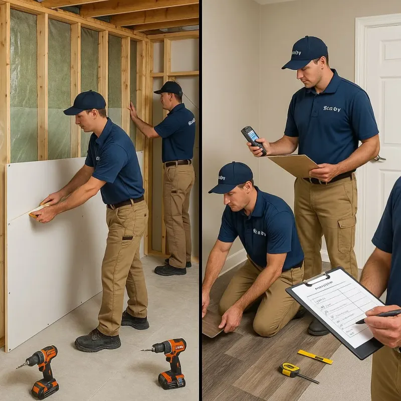 Repairs and Reconstruction process in Brooklawn, NJ