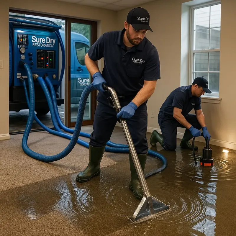 Water Extraction and Removal process in Brooklawn, NJ